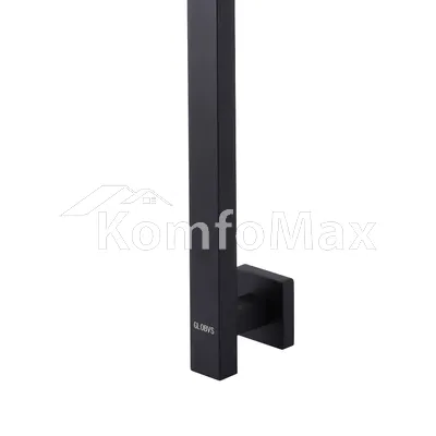 Душова стійка Globus Lux GLOBVS-1108BB SUS304 L-650мм. чорна матова