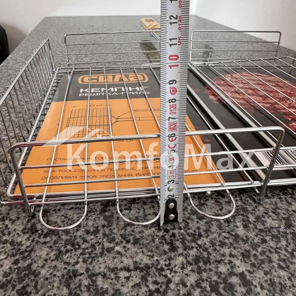 Решітка гриль Сила з високим бортом 69х43х34х6см.  - фото 6