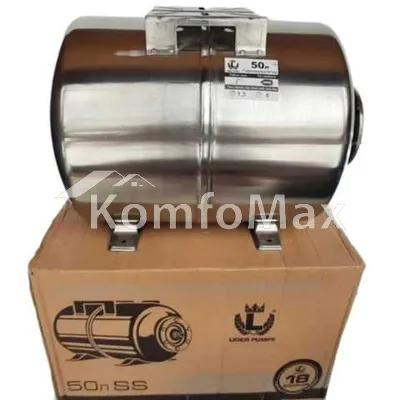 Гідроакумолятор Euroaqua H нерж/inox 50л.