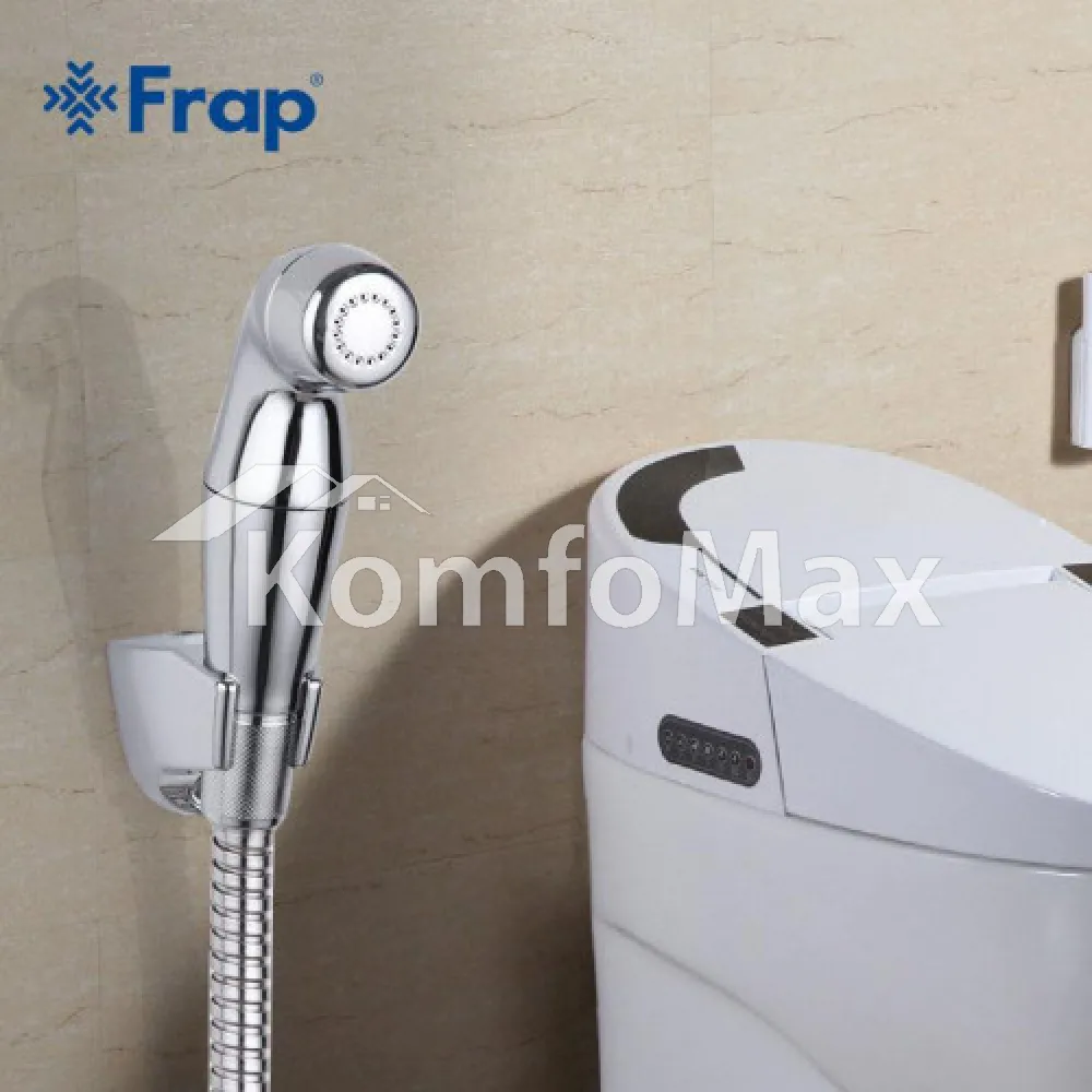 Гігієнічний набір Frap F27 (лійка, шланг, кронштейн)  - фото 3