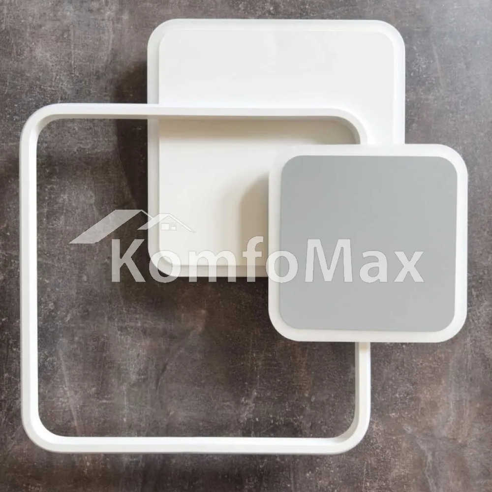 LED світильник VIOLUX smart TRIO квадрат 80W 3000-5000K IP20 220375  - фото 2