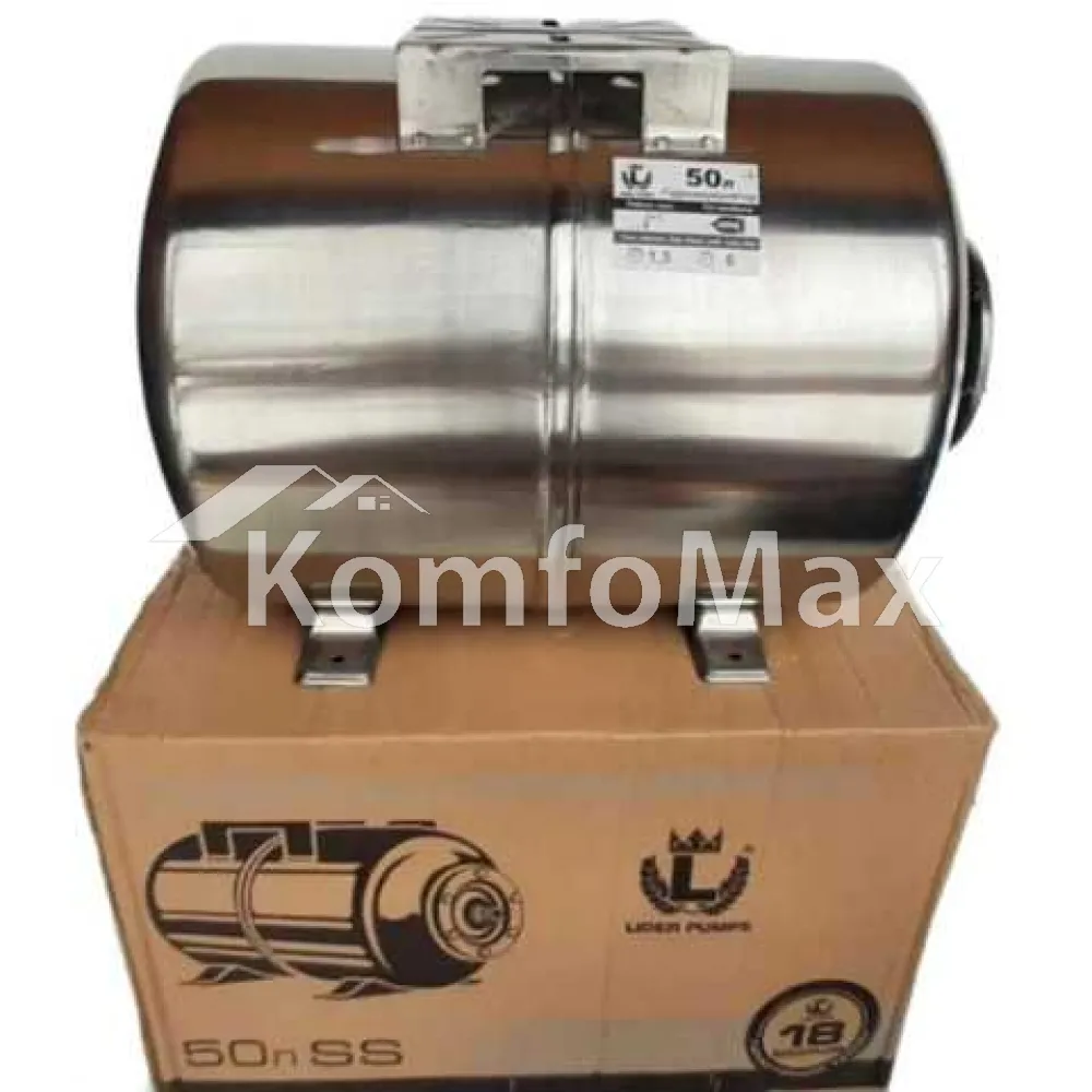 Гідроакумолятор Euroaqua H нерж/inox 50л. 