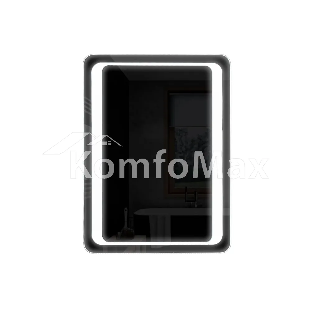 Дзеркало LED UNIO MRR-04 SQR-RA- 600x800 mm. FL  - фото 4