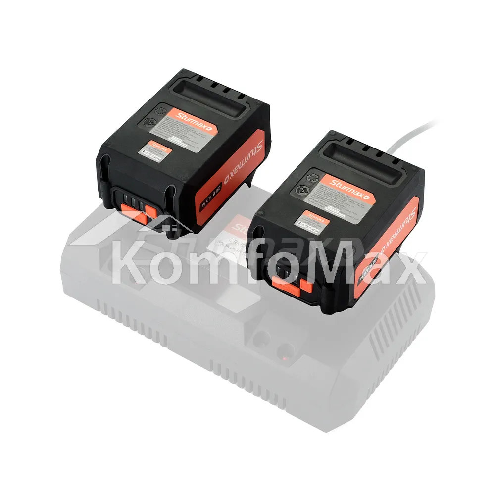 Акумулятор Li-lon Sturmax CRM2004B 20В 4.0Ar серія Cordless Range  - фото 2