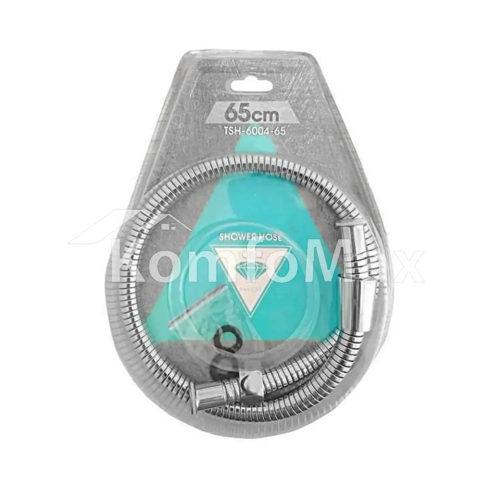 Шланг для душу TOPAZ TSH-6004- 65см. хром 