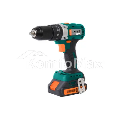 Шуруповерт акумоляторний ударний Sturmax CDM3220BLI 20В. безщітковий двигун