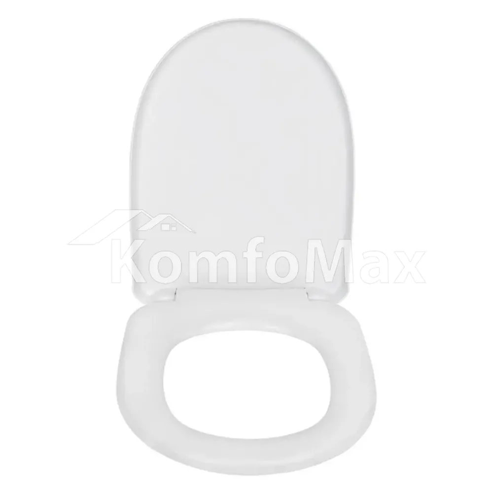 Кришка для унітазу SoloPlast СУ-3 поліпропілен біла  - фото 1