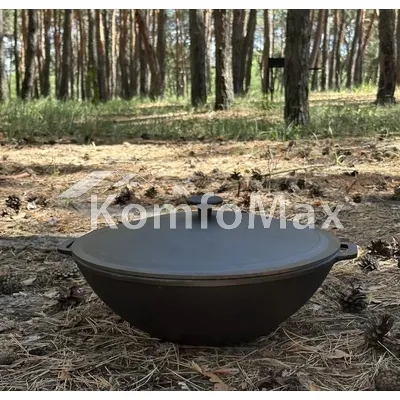 Сковорода чавунна WOK-08KC 8л