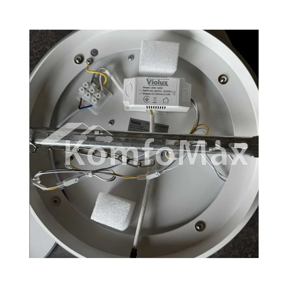 LED світильник VIOLUX smart SPINER круг 100W 3000-5000K IP20 220525 білий  - фото 2