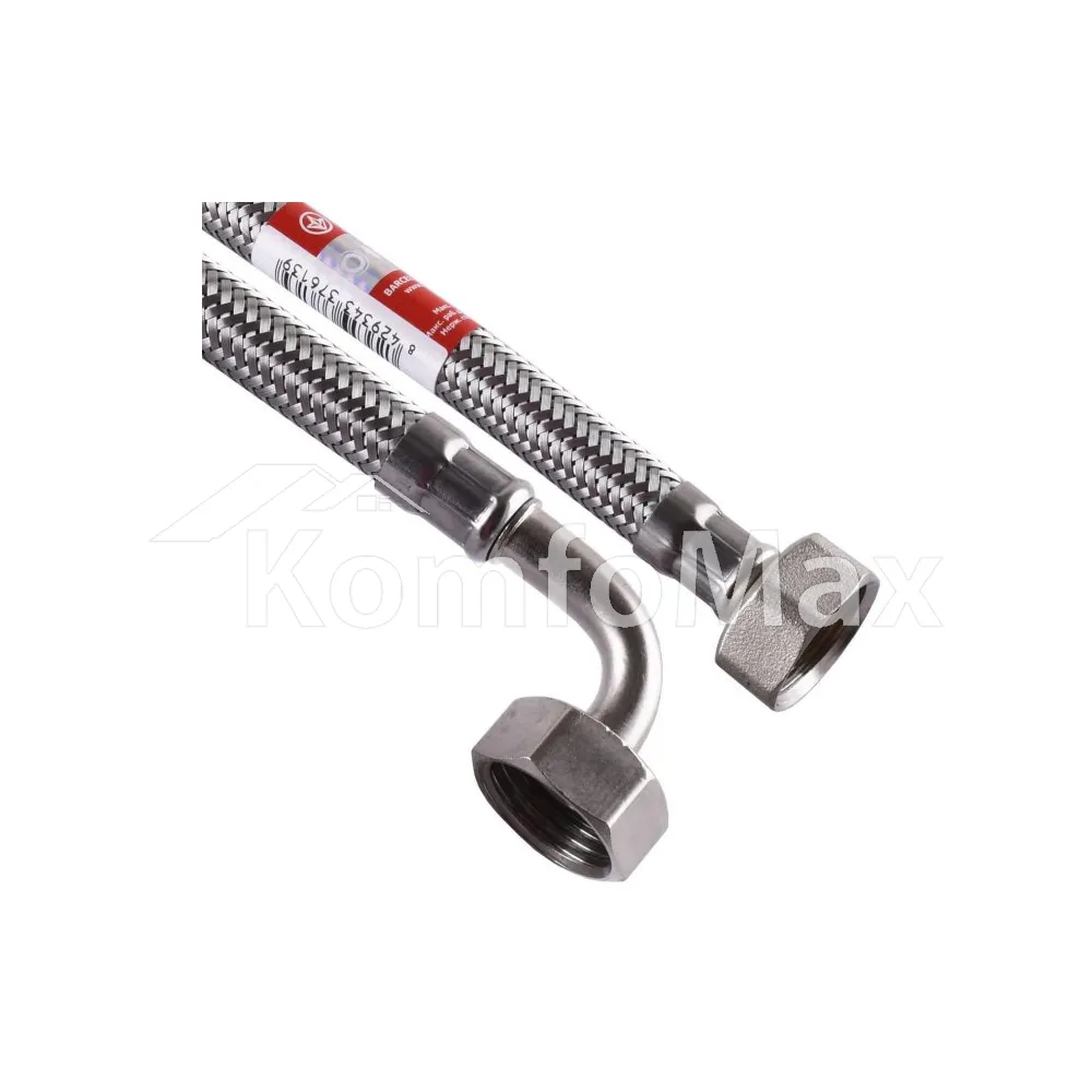 Шланг водяний кутовий TUCAI 1/2″x1/2″ ЗВ (AQCODOHG-1212) 60см. 
