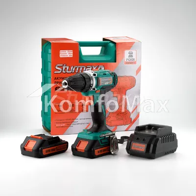 Шуруповерт акумоляторний Sturmax CDM3218LB 18В