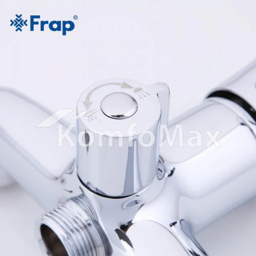 Змішувач для ванни Frap F2236, латунь хром  - фото 3