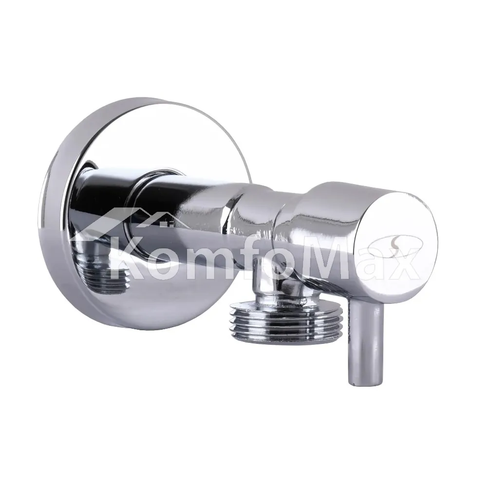 Кран напівобертовий кутовий SOLOMON 1/2″х1/2″ Lazer 7076 