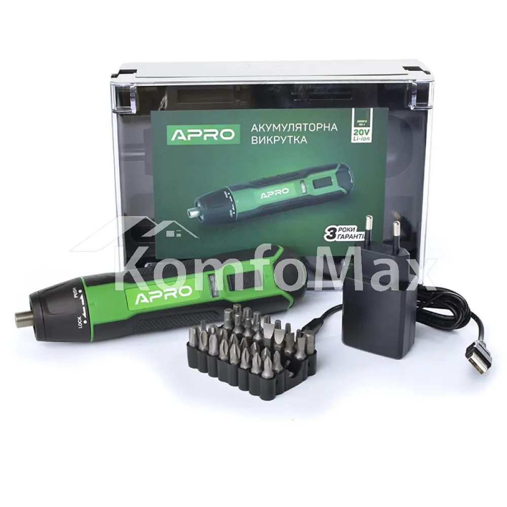 Викрутка акумуляторна APRO SD-1 
