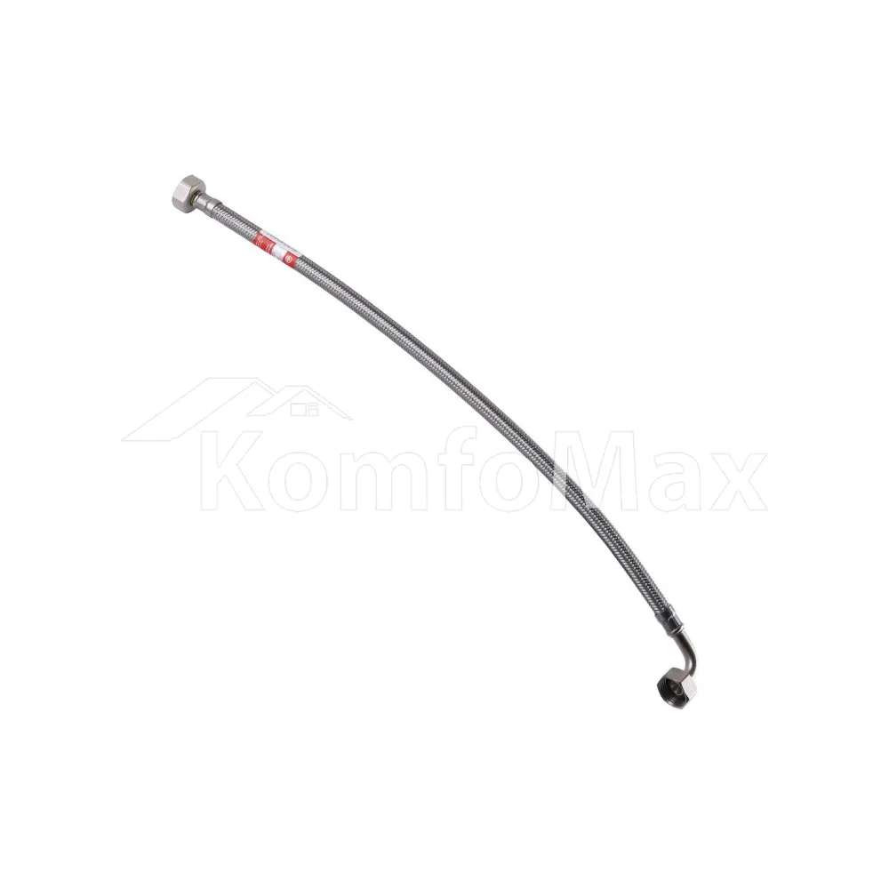 Шланг водяний кутовий TUCAI 1/2″x1/2″ ЗВ (AQCODOHG-1212) 60см.  - фото 1