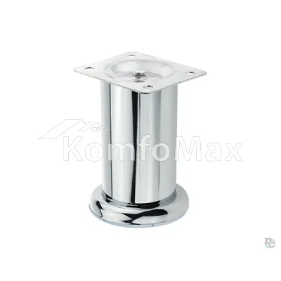 Ніжка меблева DS DZ 14/100 G2 104478 ЄвроЛайн d50мм. h100мм. хром