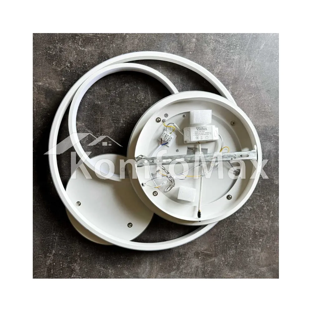 LED світильник VIOLUX smart SPINER круг 100W 3000-5000K IP20 220525 білий  - фото 3