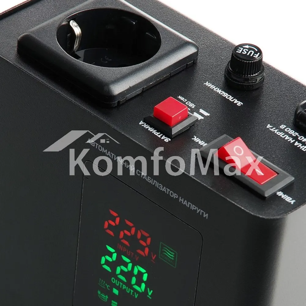 Стабілізатор напруги Apro AVR-500 400Вт  - фото 4