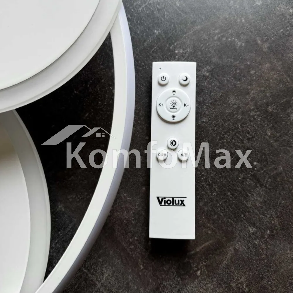 LED світильник VIOLUX smart SPINER круг 100W 3000-5000K IP20 220525 білий  - фото 1