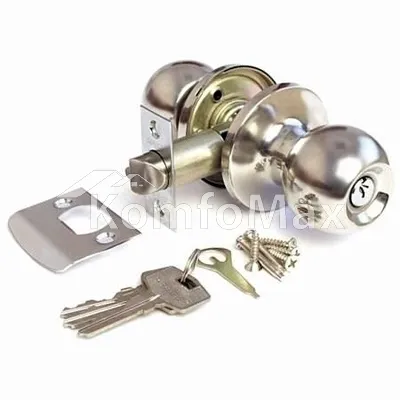 Засувка з замковим механізмом Avers 6072-01- CR хром