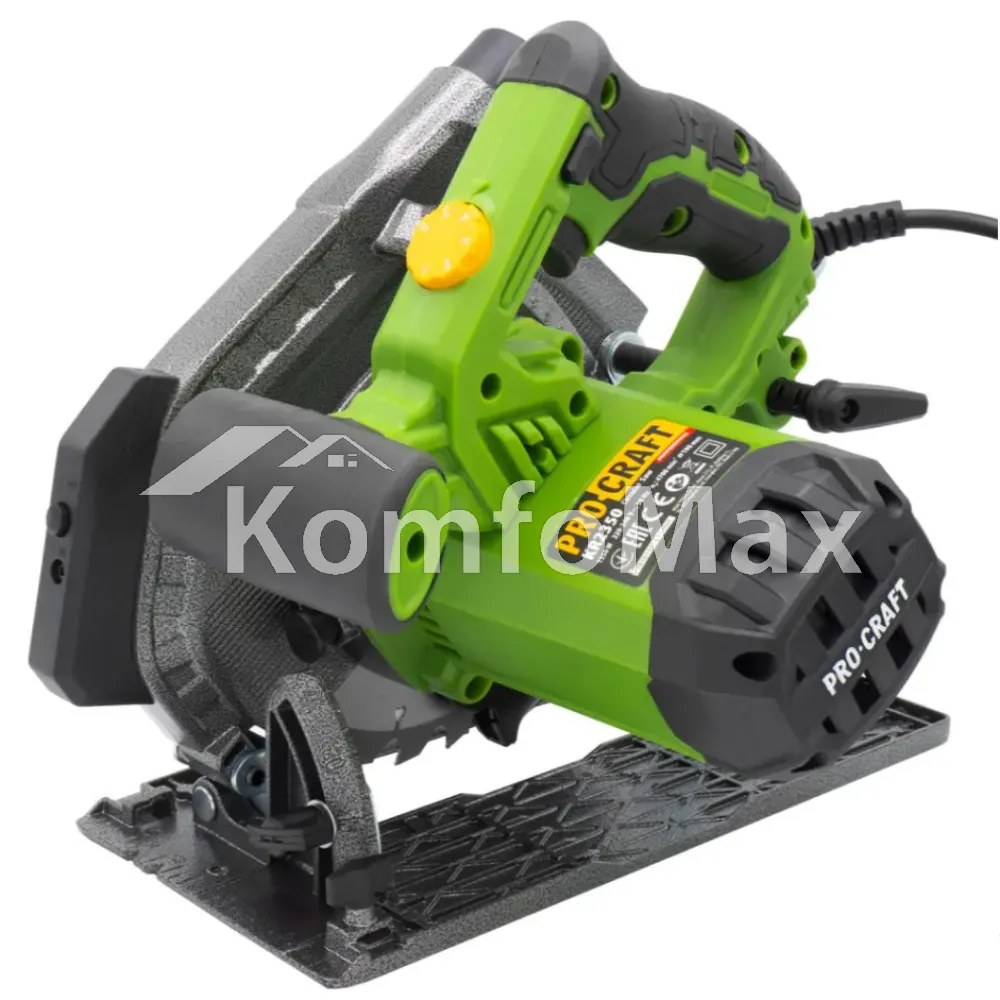 Пила циркулярна ProCraft KR2350 1350Вт  - фото 3