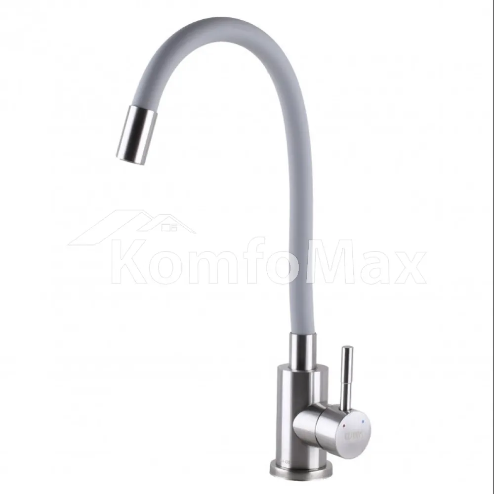 Змішувач для кухні Globus Lux ALPEN SBT1-203 SG, сірий 
