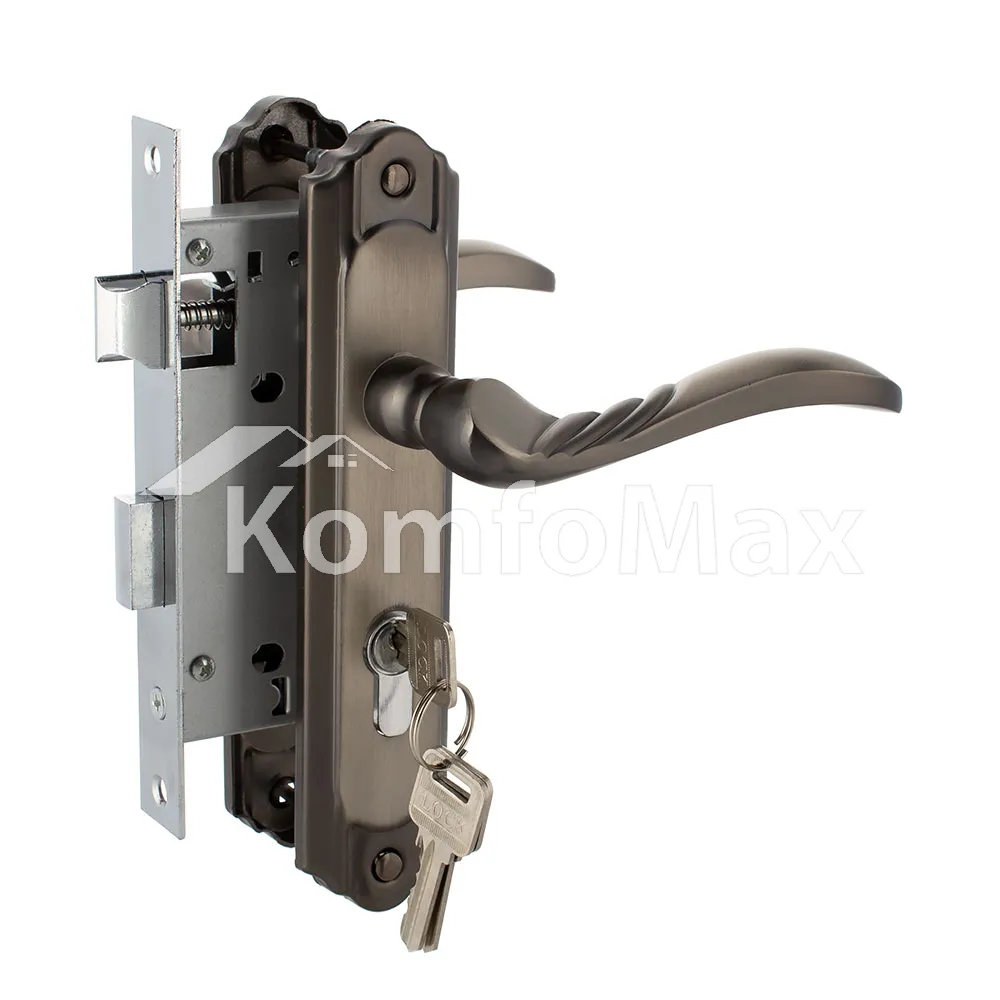 Комплект замка FZB 15-190 58 Grafit/cp 