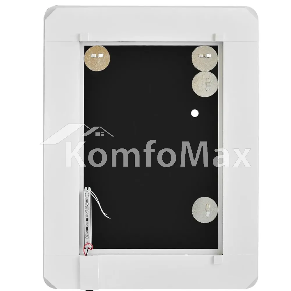 Дзеркало LED UNIO MRR-04 SQR-RA-H 600x800 mm.  - фото 2