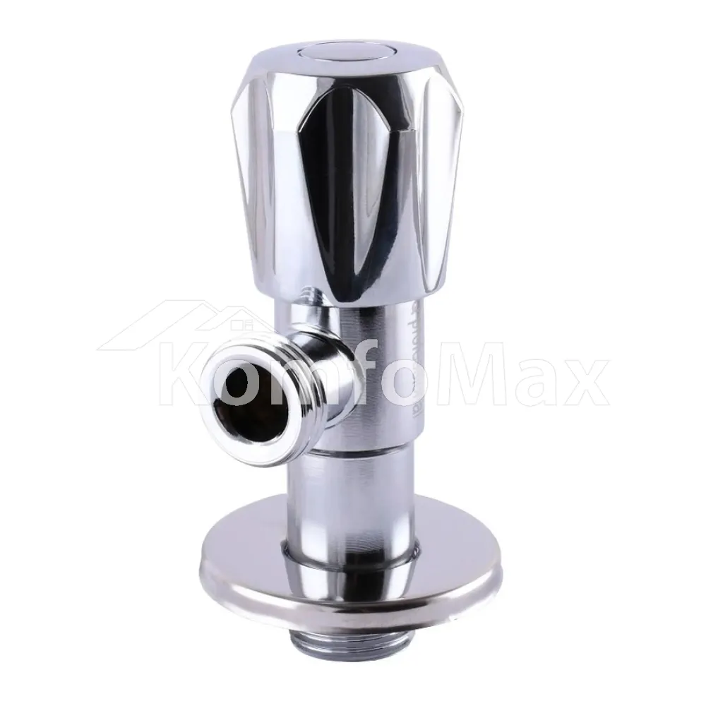 Кран вентильний кутовий Professional 1/2″X1/2″ NV-QP999  - фото 1