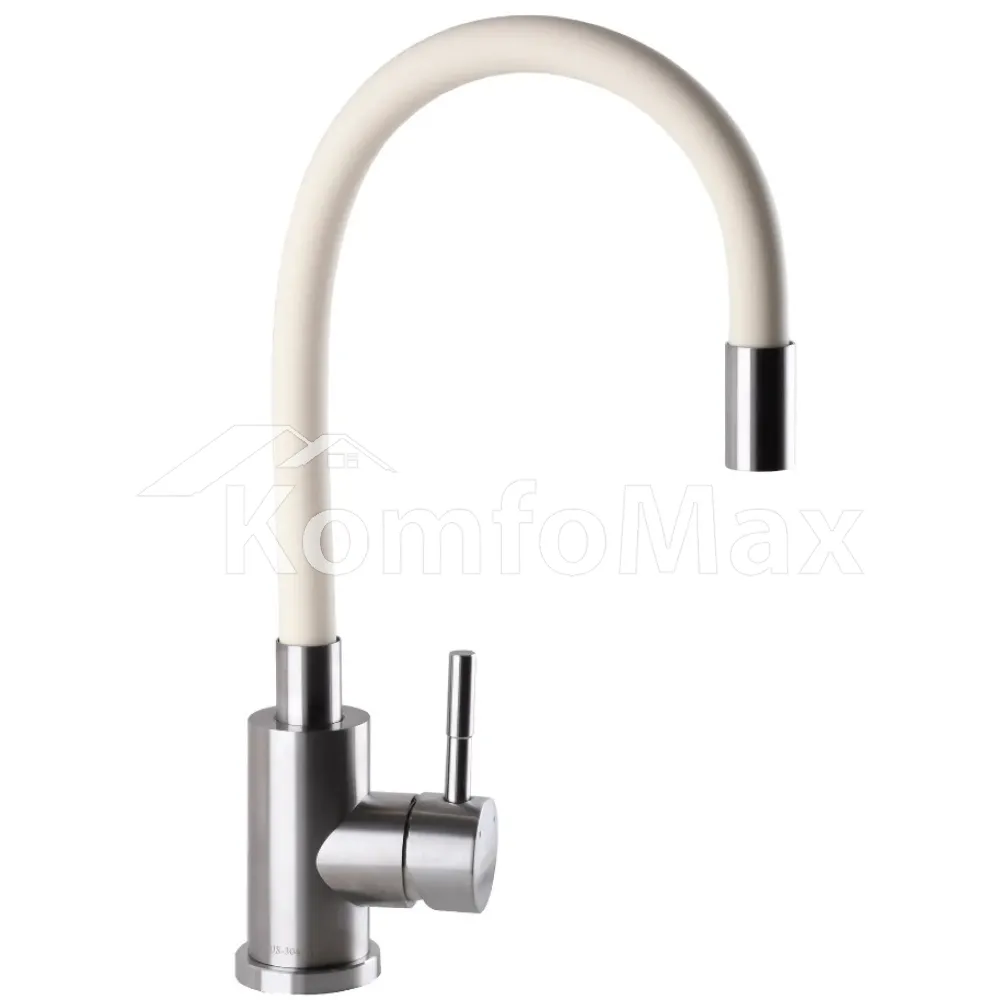 Змішувач для кухні Globus Lux ALPEN SBT1-203 S-BEIGE, бежевий  - фото 3