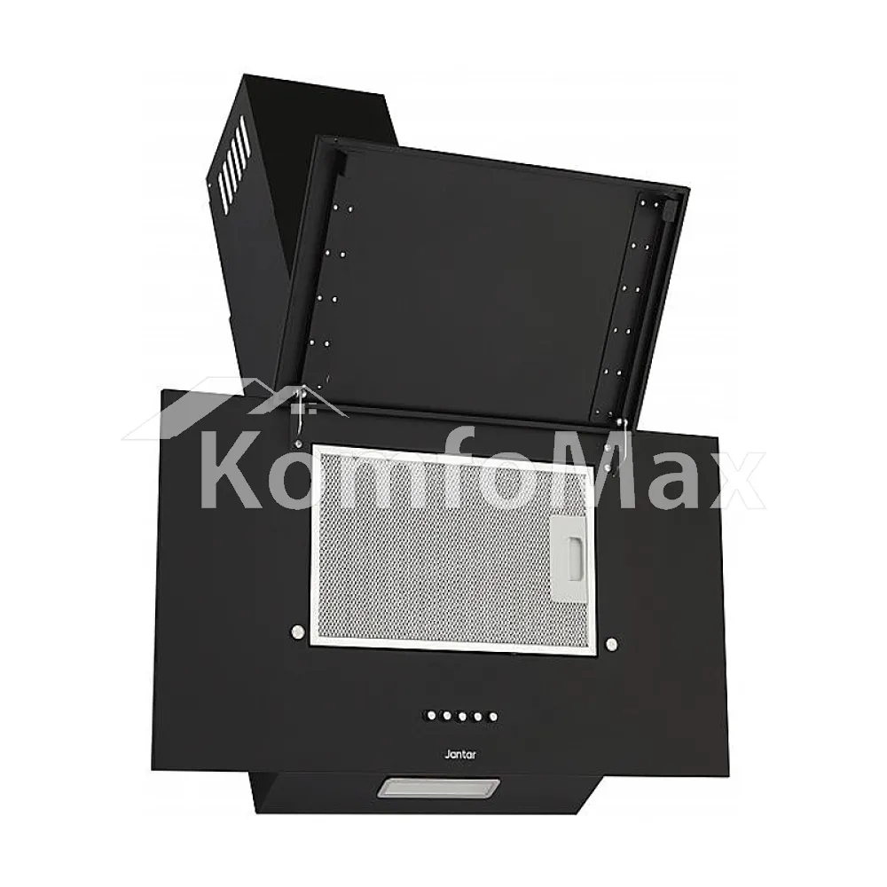 Витяжка кухонна Jantar VRT 650 LED 60 BL Чорна  - фото 3