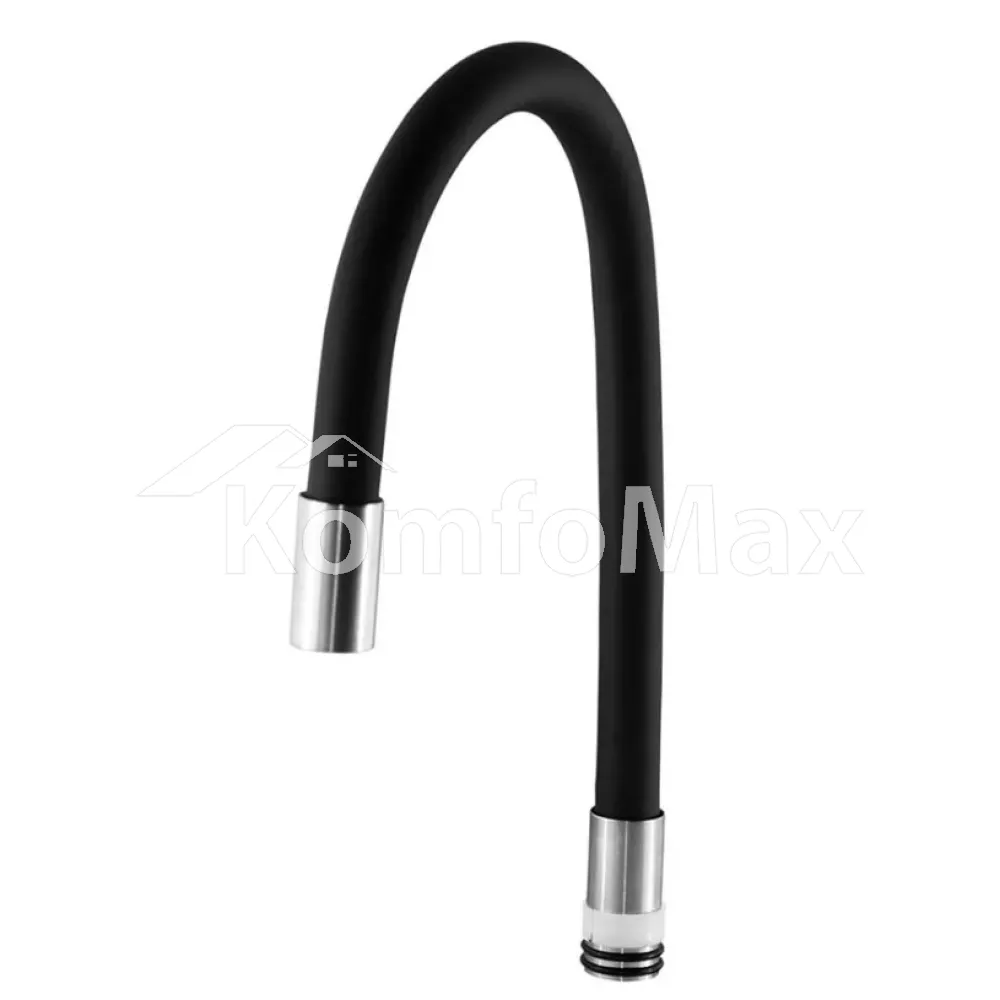 Гусак для змішувача гнучкий WEZER WKC-04-BLACK 