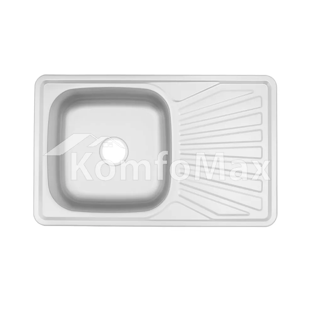 Мийка кухонна врізна VENTA VM78488D 0.8мм 780х480мм сатин 