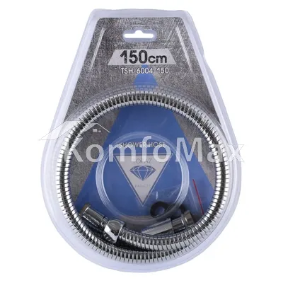 Шланг для душу TOPAZ TSH-6004- 150см. хром