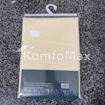 Шторка для ванної Shower curtain 180х180см жовтий