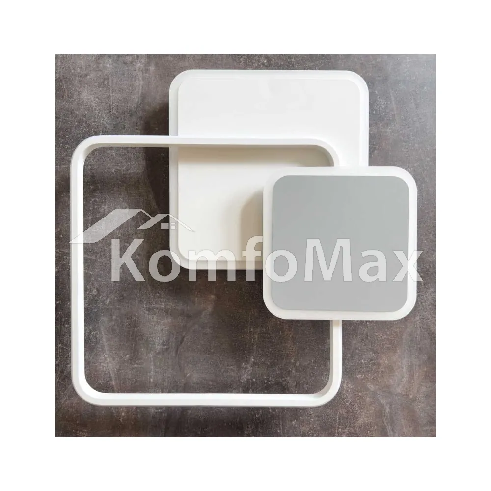 LED світильник VIOLUX smart TRIO квадрат 80W 3000-5000K IP20 220375  - фото 2