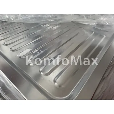 Мийка кухонна накладна Kraft PD8060 0,8мм. L 800х600мм. сатин