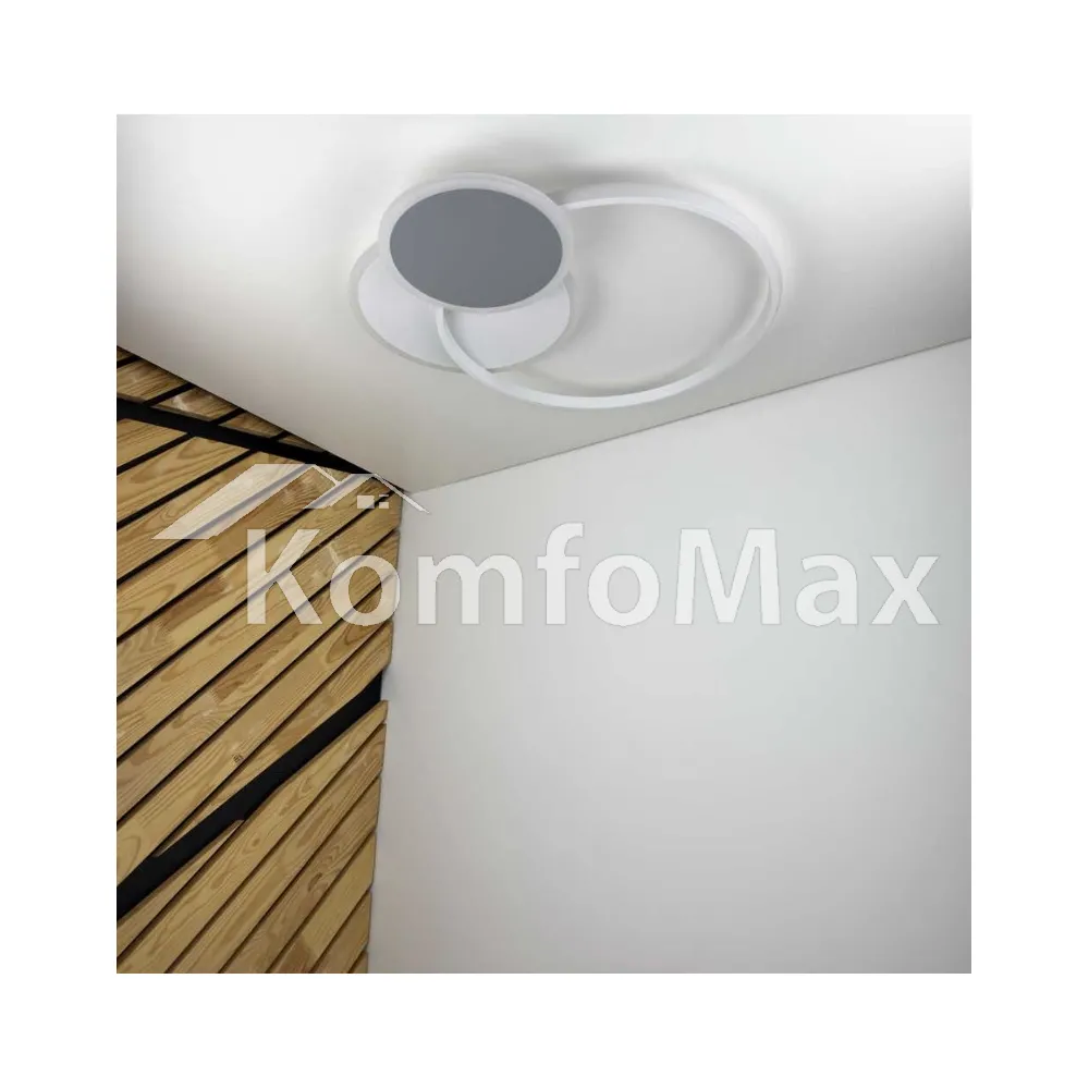 LED світильник VIOLUX smart SPINER круг 100W 3000-5000K IP20 220525 білий  - фото 8