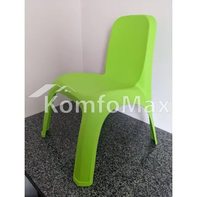 Стілець дитячий пластиковий оливковий