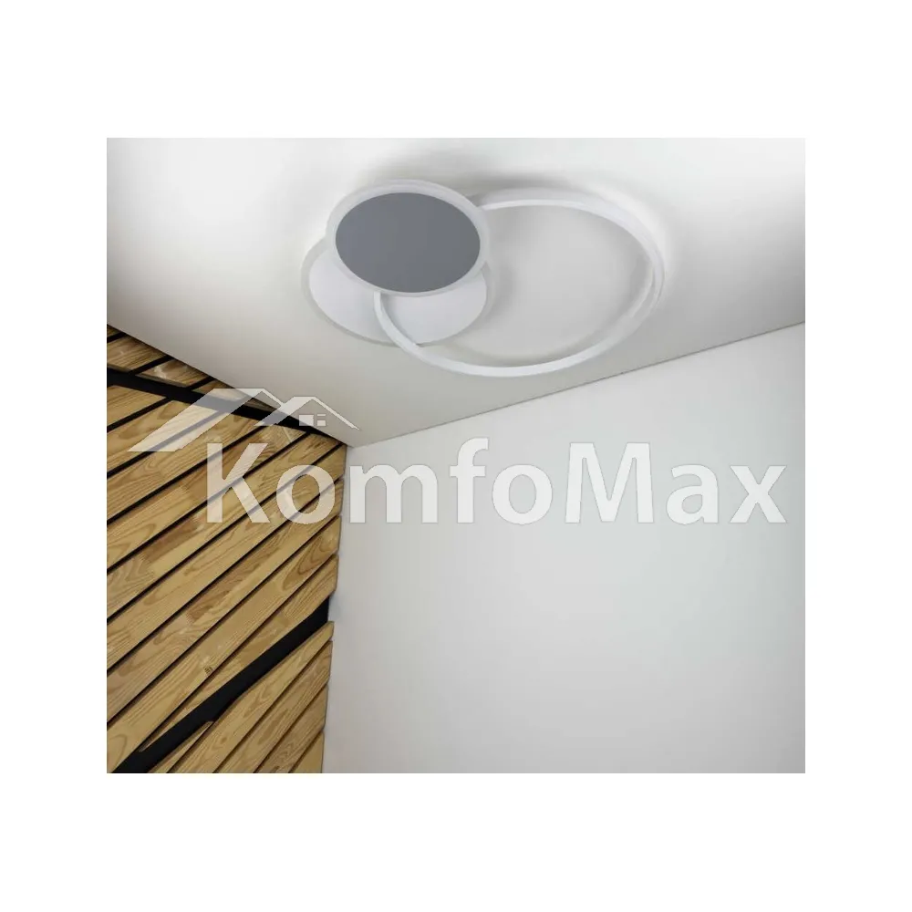 LED світильник VIOLUX smart TRIO круг 80W 3000-5000K IP20 220365  - фото 2