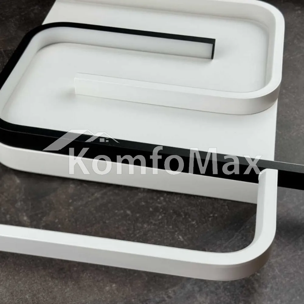 LED світильник VIOLUX smart DOMINO квадрат 90W 3000-4000-5000K IP20 220565 білий  - фото 7