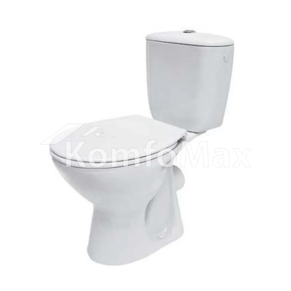 Унітаз-компакт Cersanit 373 MITO GREY 010 3/6 з кришкою поліпропілен 