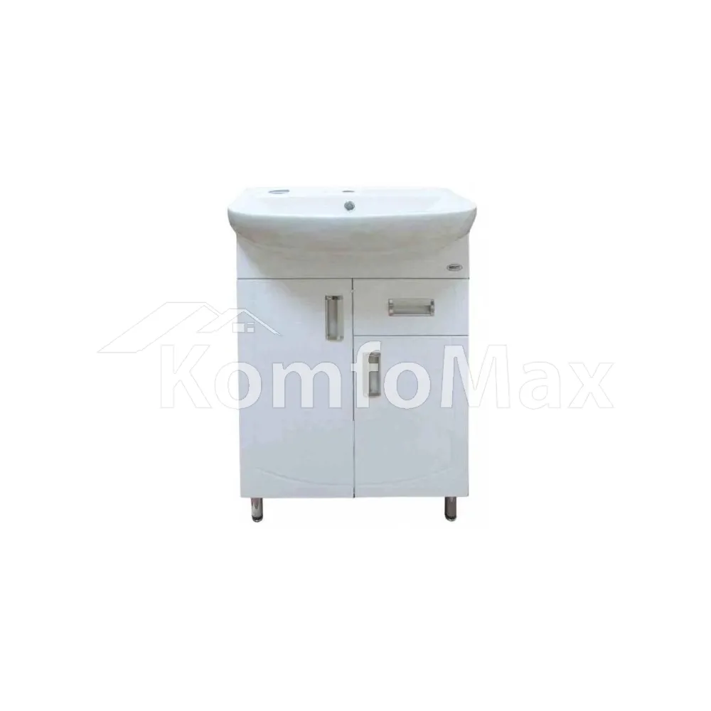 Тумба Декор Т3 з умивальником Cersanit Arteco 55см. 