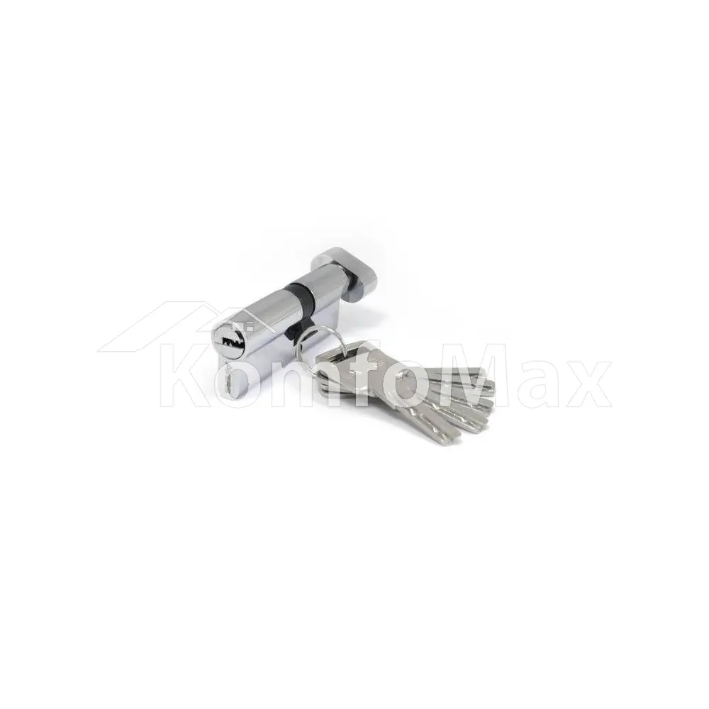 Циліндр Avers ZM 60 (30/30С) вороток CR хром 