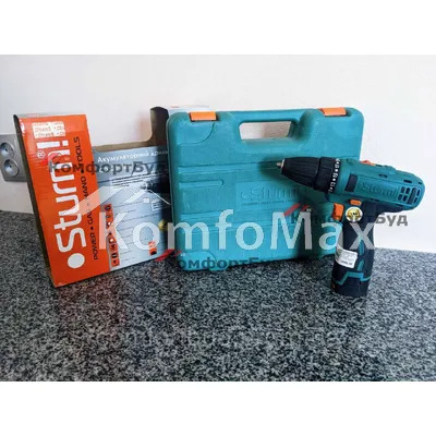 Шуруповерт акумоляторний Sturm CD3214LBE 14В.