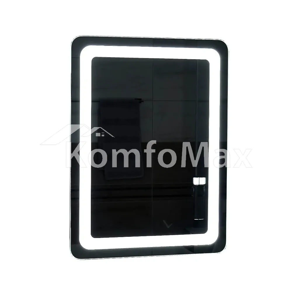 Дзеркало LED UNIO MRR-04 SQR-RA-H 600x800 mm.  - фото 1