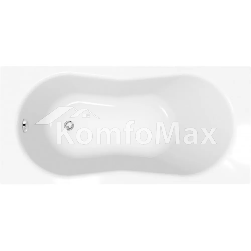 Ванна акрилова CERSANIT Nike 170x70 + ножки Тип 1 