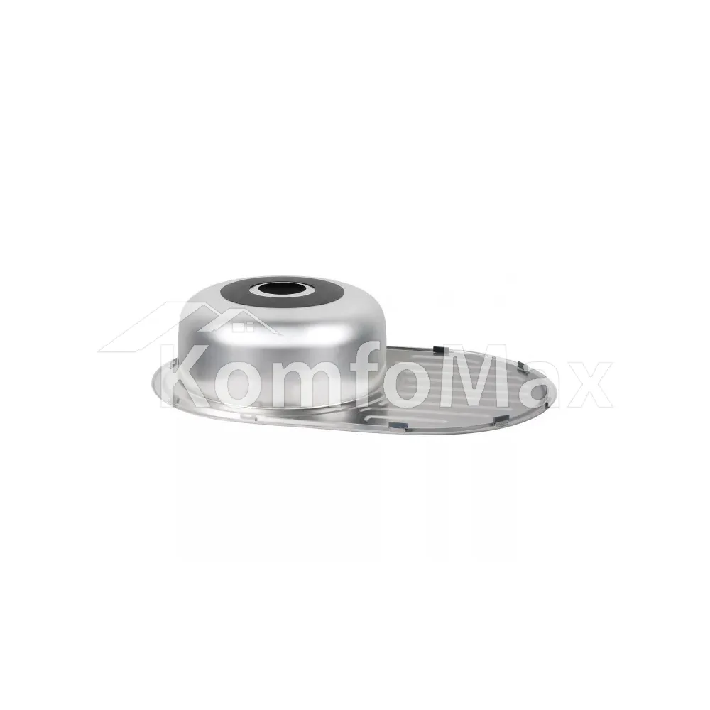 Мийка кухонна врізна Kraft KR 7750 D 0,8мм. 770х500х180мм. Decor  - фото 3