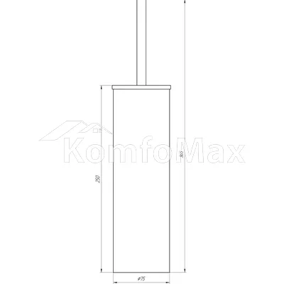 Йоржик підлоговий Globus Lux SS 8429B SUS304 нержавіюча сталь