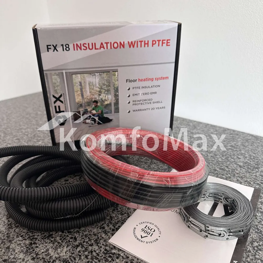 Тепла підлога електрична Кабель Felix FX 1800 Вт (100 м.п) 10-11 м2  - фото 2
